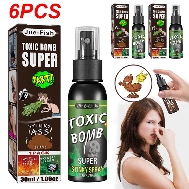 Halloween 30ml Fart Gag Spray Broma Juguete Parodia Olor Terrible (Bomba)