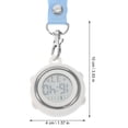 thumbnail image 2 of Pocket Watch Buckle Pocket Watch Hanging Watch Nurse Pocket Watch for Decor, 2 of 8