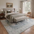 thumbnail image 4 of KUETH 2.5X8 Runner Rug Machine Washable, Kitchen Runner Rug for Floor and Hallway, Non Slip Throw Area Rug with Rubber Backing for Living Room、 Entryway、Bedroom and Dining Room, 4 of 7