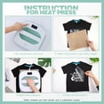 thumbnail image 6 of HTVRONT Bamboo Green 10" x 10" Sublimation Heat Press Machine Portable t-shirt Press Machine Iron Press for Clothes & Hat, 6 of 8