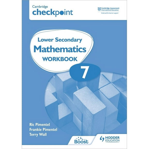 Cambridge Checkpoint Lower Secondary Mathematics Workbook 7: Hodder Education Group, (Paperback)