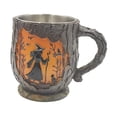 thumbnail image 2 of Taza de Halloween con asa ergonómica, regalo, elegante y versátil taza de café de resina para Halloween. Bruja, 2 of 9