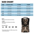 thumbnail image 3 of Bingfone Cyber Skeleton With Tattoos Pattern Men's Tank Tops Workout Sleeveless Tee Shirts Running Beach Tanks for Men-Medium, 3 of 4