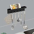 thumbnail image 5 of Wall Mounted Key Hooks Self-Adhesive, 6 Hooks Key Hangers for Wall, Modern Keys Holder No-Drilling Key Hangers for Living Room, Kitchen, Office, 5 of 5