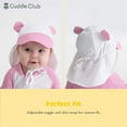 thumbnail image 6 of Cuddle Club Infant Sun Hat UPF 50+ UV Protection Hat Baby Summer Essentials, Duck Large, 6 of 6