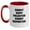White/Red, variant on Funny Court Reporter Quotes Two Tone Coffee Mugs Gifts from Friends for Court Reporter Graduation