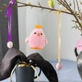 thumbnail image 6 of AURIGATE Easter Plush Chicks Garland, Colorful Chenille Chicken Ornaments for Spring Home & Party Decor, 6 of 7