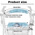 thumbnail image 6 of HELLHERO Christmas Snowman Rollator Seat Covers Stain Proof Walker Covers & Dust Cover for Unisex Indoor Outdoor for Seniors Adult, 6 of 7