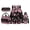 Black Cherry Blossom, variant on Garronmavis Pink Floral Watercolor Horse Children Backpack Combo, 17 Inch Vintage Equestrian School Bag with Thermal Lunch Pack, Pen Case and Drink Bottle Holder for Nature Lovers