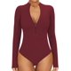 thumbnail image 1 of Xishao Body de manga larga con cuello cuadrado para mujer Xishao ropa, 1 of 2