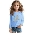 thumbnail image 2 of Bnwani Long Sleeve Toddler Shirts Boys Cotton Fall Spring Cotton Crew Neck Tops 3-4t, 2 of 5