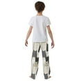 thumbnail image 4 of FORMRS Boys Pajama Pants with Pockets Size 9-10Y Kids Lounge Sleep Bottoms, White Cute Cats, 4 of 8