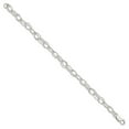 thumbnail image 2 of 925 Sterling Silver Polished Bracelet 7.5 Inch Lobster Claw - 6.7 Grams -  Jewelry Gift for Mom, 2 of 5