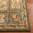 thumbnail image 4 of SAFAVIEH Bergama Cromwell Oriental Wool Runner Rug, Light Blue/Ivory, 2'3" x 12', 4 of 9