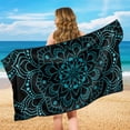 thumbnail image 6 of XYZCANDO Geometric Pattern Car Seat Towel Cover, Easy Care Seat Covers Washable Soft for Trucks SUV Cars, 6 of 11