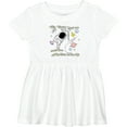 thumbnail image 3 of Inktastic My Nana Loves Me Girls Baby Dress, 3 of 5