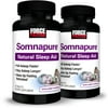 (2 pack) (2 pack) Force Factor Somnapure, Natural Sleep Aid, 60 ct.