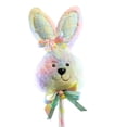 thumbnail image 4 of Easter Bunny Head On Stick Polyester Tye-Dye Rabbit Fabric 0808758, 4 of 4