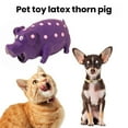 thumbnail image 3 of Squeaky Pig Dog Toy Pet Squeaky Toy Cartoon Pig Shape Dog Chew Toy, 3 of 5