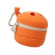 thumbnail image 2 of Cubo de basura retráctil para pesca con mosca, organizador de silicona. Naranja, 2 of 9