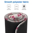 thumbnail image 3 of Long Mouse Pads for Desk,Pink Bows and Baseballs Pattern Desk Mats on Top Of Desks, Desk Mouse Pad Extra Large with 3mm Non-Slip Base and Stitched Edge for Gaming,Office,Work,Home 47.3"x23.6", 3 of 6