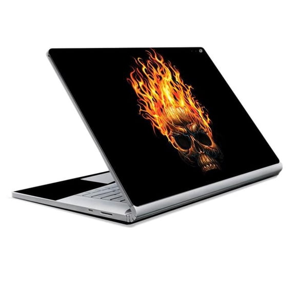 MightySkins MISURFB17-Hot Head Skin Decal Wrap for Microsoft Surface Book 2 13 in. 2017 - Hot Head