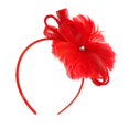thumbnail image 2 of Diadema Aliceband Sombrero Fascinator Bodas Race Ascot Baoblaze Diadema de plumas, 2 of 7
