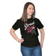 thumbnail image 5 of Supporter Breast Cancer Awareness BCA Women's Graphic T Shirt Tees Brisco Brands S, 5 of 5