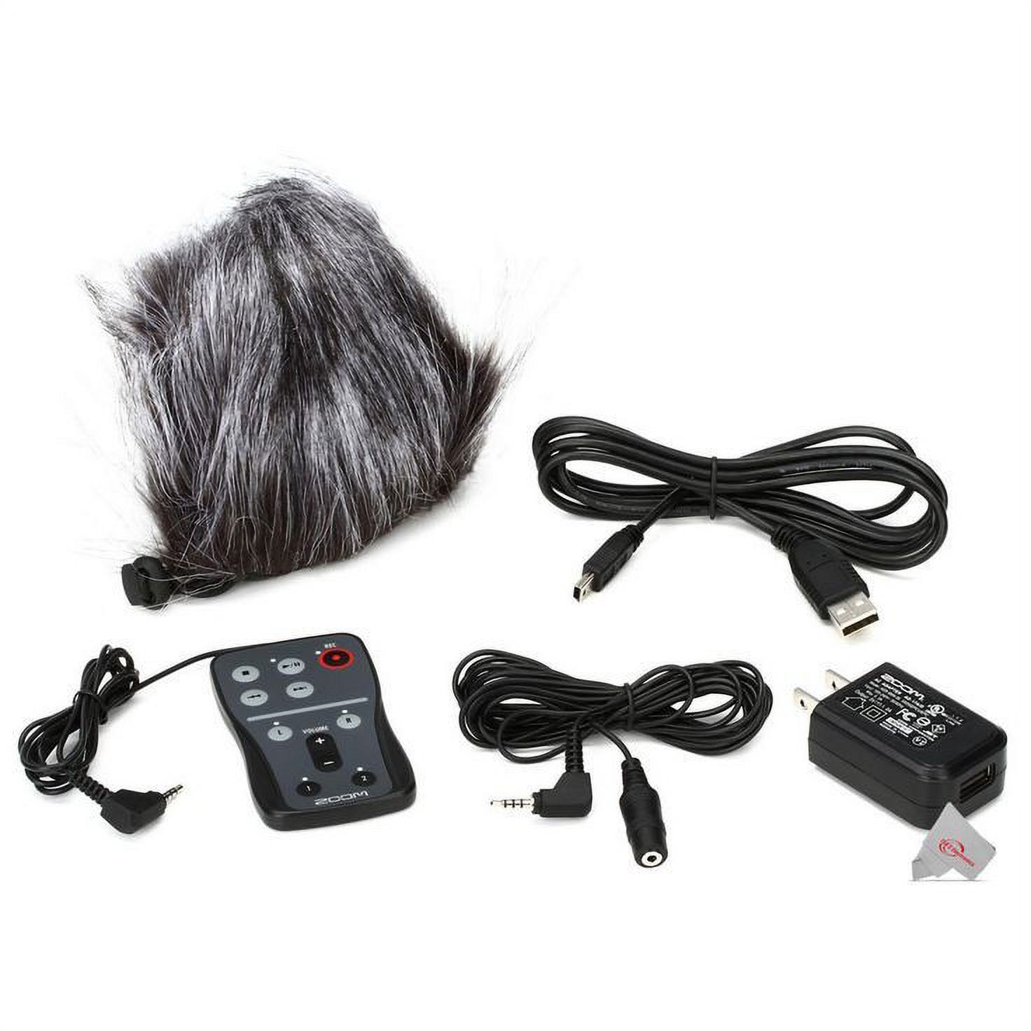 Zoom H5 4-Input / 4-Track Portable Handy Digital Recorder + ZOOM H5 Accessory Pack - image 3 of 4