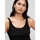 thumbnail image 4 of Camiseta sin mangas GAP Favorite Cami para mujer, color negro verdadero, talla L, 4 of 5