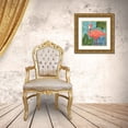 thumbnail image 3 of Brent, Paul 15x15 Gold Ornate Wood Framed with Double Matting Museum Art Print Titled - Bahama Flamingo II, 3 of 4