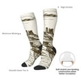 thumbnail image 6 of Fotbe Western Desert Cowboys 1 print Women's Men's Novelty Crew Socks Cotton Socks Knee High Socks for Walking,Running,Nurses,Pregnancy, 6 of 8