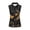 Butterfly Moon, variant on Whosucclay Jamaican Flag Print Athletic Tank Tops Shirts Workout Tank Tops for Women, Quick Dry Half Zip Collar for Golf Sports Hiking