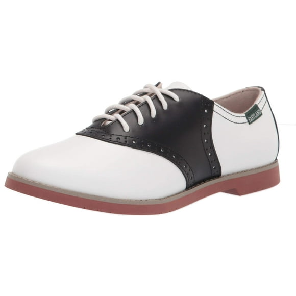 Eastland Women's Sadie Oxford, Black/White, 8 M US