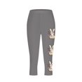 thumbnail image 3 of Pantalones de Ajuste Seco de la Moda de las Mujeres Imprimidas Leggings, Deporte de Yoga Elástico de Poliéster Elástico Respirable, 3 of 7