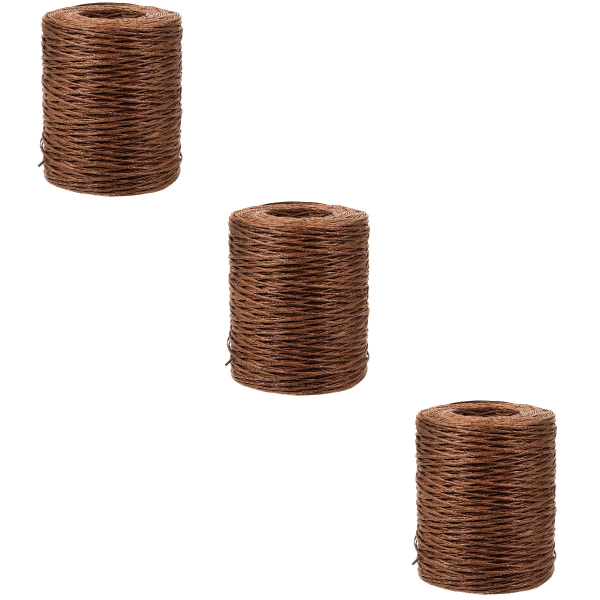 Raindrops 3 Rolls Floral Wrapping Wire for Christmas Wreaths, Iron Wire Roll for Flower Arranging and Crafting Supplies