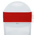 thumbnail image 3 of Your Chair Covers - 10 Pack Stretch Spandex Bands Red, 3 of 3