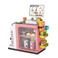 thumbnail image 3 of Registre Playset Fewend Play (46 piezas) Juego de rol de County Grocery Toy Rosa, 3 of 8