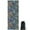 Blue Pioneer Flower, variant on Blue Paisley and Floral Pattern Hot Yoga Mat Towel Non Slip for Hot Yoga - Quick-Drying Yoga Mat Cover with 4 Corner Pockets with Travel Bag - Hot Yoga Towel Non Slip 70"x26"