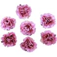 thumbnail image 1 of 150PCS Artificial Carnation Flower Heads, Fake Carnation for DIY Wedding Flower Wall Wedding Party Table Decoration Cake, Artificial Flower Head Decorations (Purple1), 1 of 3