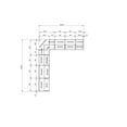 thumbnail image 6 of Kitchen Modern Collection Black & White Gloss Color Base Size 10x8,5Ft Wide, 6 of 6
