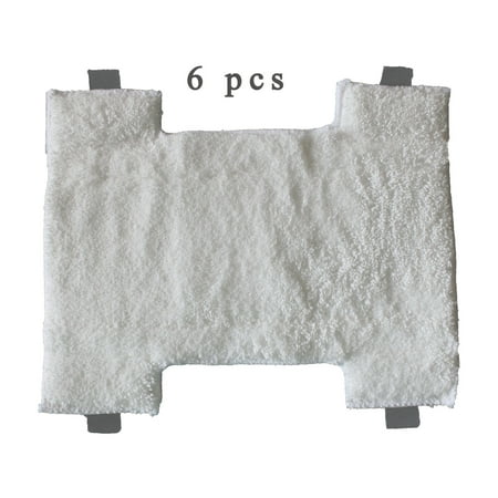 - 6-Pack Replacement Pads for Shark Rocket Dust-Away, Rotator, Navigator Lift-Away Pro Vacuum, Ultra Light Stick Vacuum, Model#: P200W