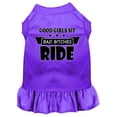 thumbnail image 5 of Pet Dog  Cat Dress Screen Printed, "Good Girls Sit, Bad Bitches Ride", 5 of 10