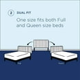 thumbnail image 5 of Modway Camilla Channel Tufted Full/Queen Performance Velvet Headboard in Navy, 5 of 7