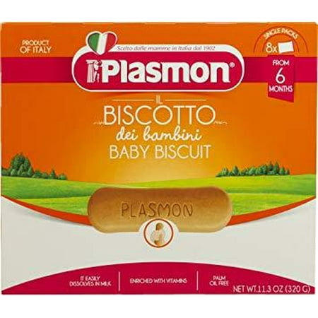 - Plasmon Biscuits, Biscotti, 12.7 oz (360g)