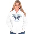 thumbnail image 3 of Varsity California LA Palm Trees Zip Up Hoodie Men's Women's Brisco Brands S, 3 of 5