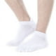 thumbnail image 4 of Calcetines de algodón cortos, de caña baja, de cinco dedos, de verano, deportivos, transpirables, con puntera para hombre, 4 of 6