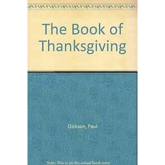 Pre-Owned The Book of Thanksgiving (Paperback) 0399521631 9780399521638