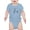 Light Blue, variant on Pooh Bear Being A Friend Bodysuit Infant -Smartprints Designs, 24 Months