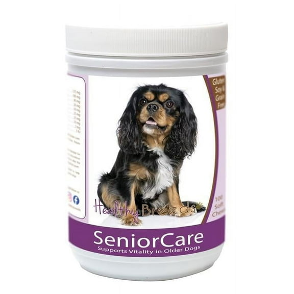 Healthy Breeds 840235164456 Cavalier King Charles Spaniel Senior Dog Care Soft Chews
